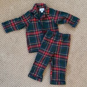 Petite Plume Kids' 2-Piece Kensington Tartan Pajamas